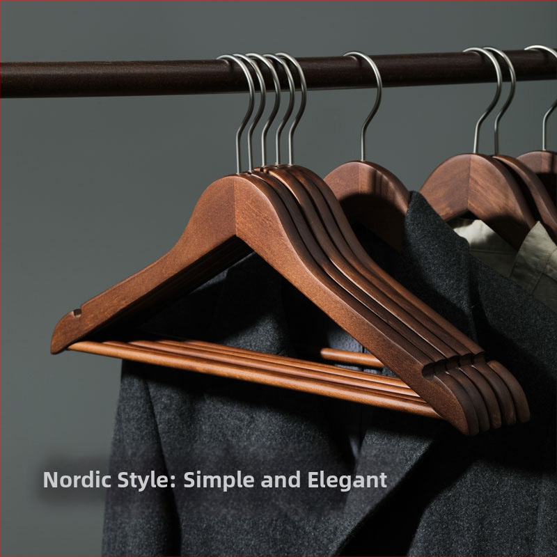 Fából készült ruhafogas állvány, stabil Type X, modell zp0056