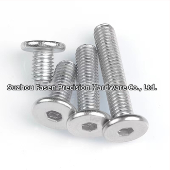 Fasseng винтове с плоска глава, шестогранни, A2-70, JB/ZQ 4352-2006