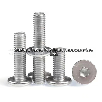 Fasseng винтове с плоска глава, шестогранни, A2-70, JB/ZQ 4352-2006