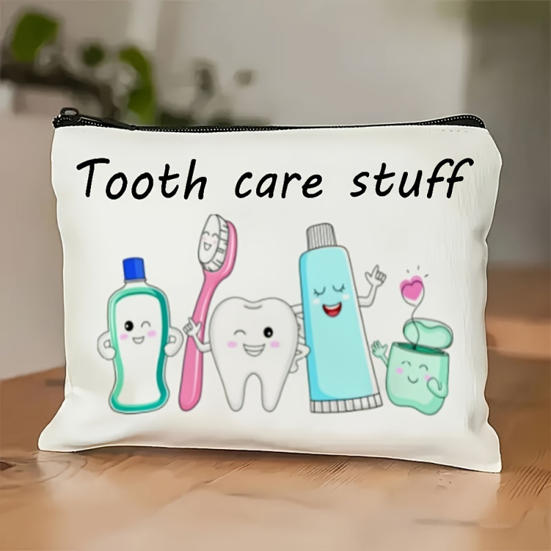 Audinio makiažo krepšys su užtrauktuku, lygus dugnas, šilumos perdavimo logotipas, kelioninis makiažo krepšys