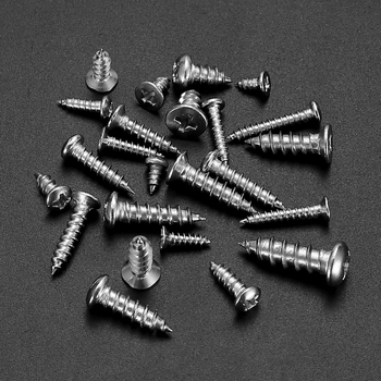 990 бр. самонарезни винтове с кръстосана глава и жлеб, 304 неръждаема стомана, GB845/GB846