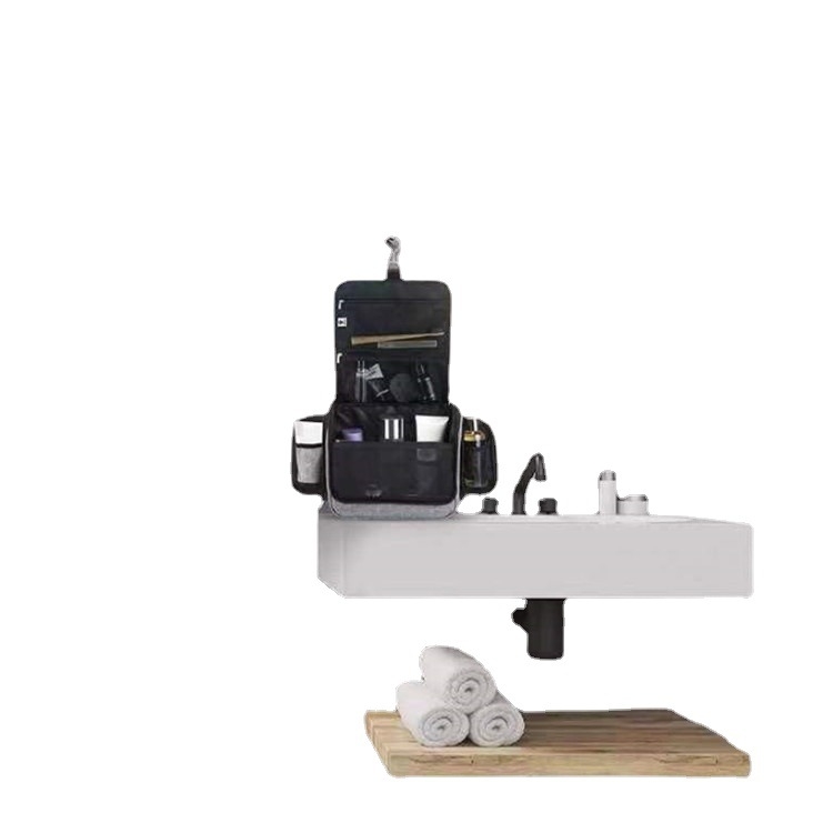 Putna toaletna torba, viseća kozmetička torba, velika kapaciteta, poliester, kreativan stil