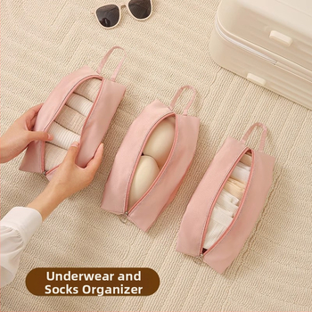 Τετρόγωνη τσάντα αποθήκευσης ταξιδιού, υλικό 600D Oxford, πολυλειτουργικός οργανωτής για εσώρουχα, καλλυντικά και φάρμακα