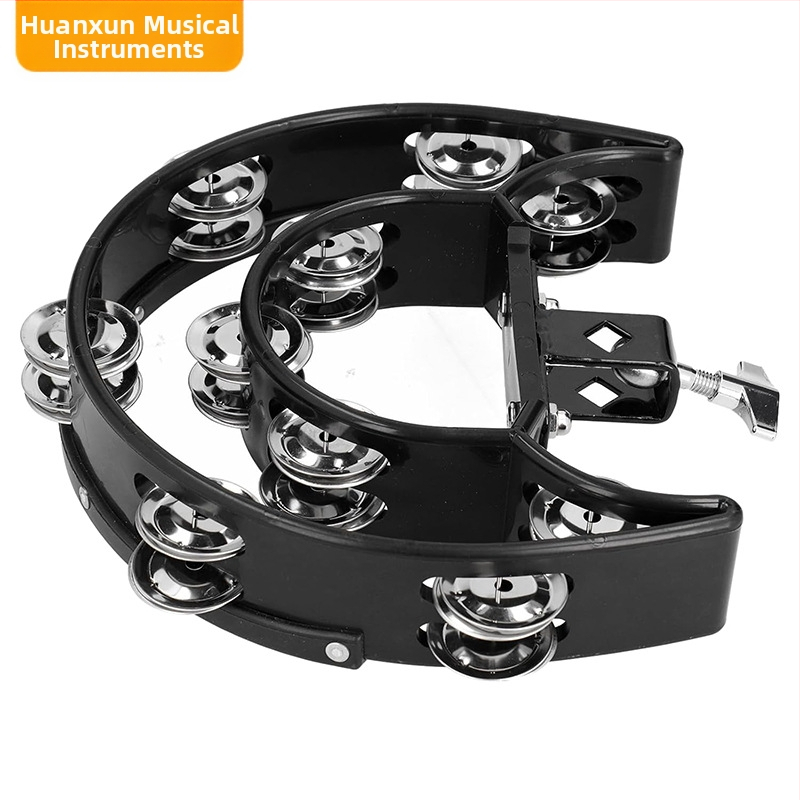 Διπλής σειράς πλαστικό κροτάλι για σετ ντραμς – κατάλληλο για παιδιά 4–6 ετών