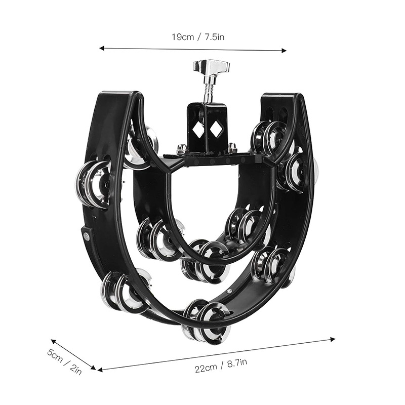 Dvigubo eilių plastikinis riklis bubnų komplektui – vaikams 4–6 metai