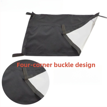 Покривка за барабани, водоустойчива, UV защита, полиестерна материя с подплата, извита презрамка.