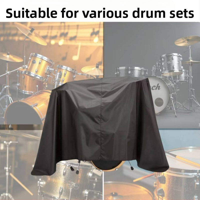 Покривка за барабани, водоустойчива, UV защита, полиестерна материя с подплата, извита презрамка.