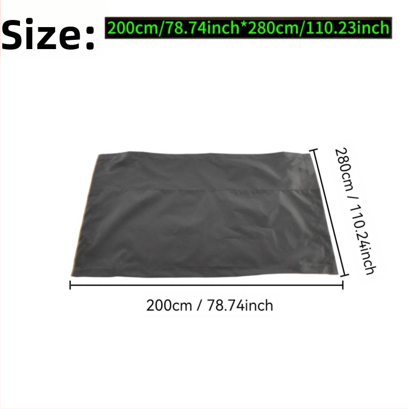 Покривка за барабани, водоустойчива, UV защита, полиестерна материя с подплата, извита презрамка.