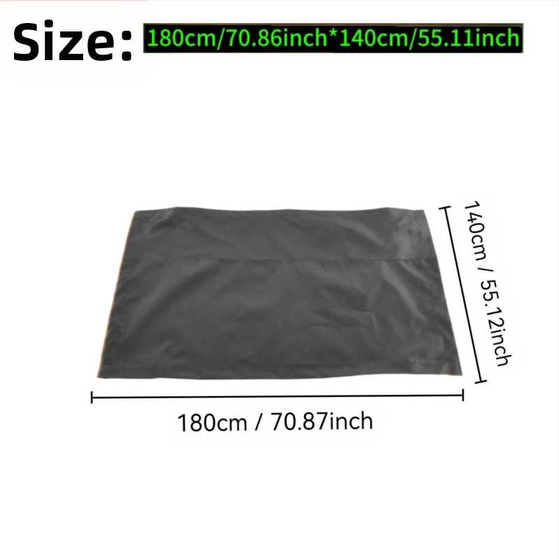 Покривка за барабани, водоустойчива, UV защита, полиестерна материя с подплата, извита презрамка.