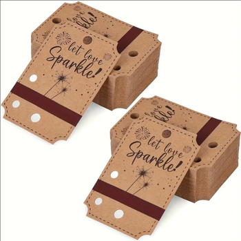 Vjenčana čestitka s retro stilom i tiskom