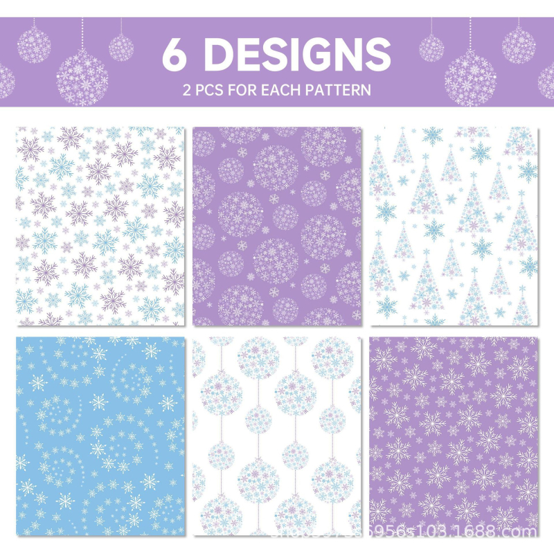 Εξωτερική διακόσμηση συσκευασίας δώρου με χριστουγεννιάτικο σχέδιο νιφάδας χιονιού (Μάρκα: Yixiu; Υλικό: Συνθετικά υλικά; Στυλ: Σύγχρονος μινιμαλισμός; Κωδικός προϊόντος: AL824300157332)