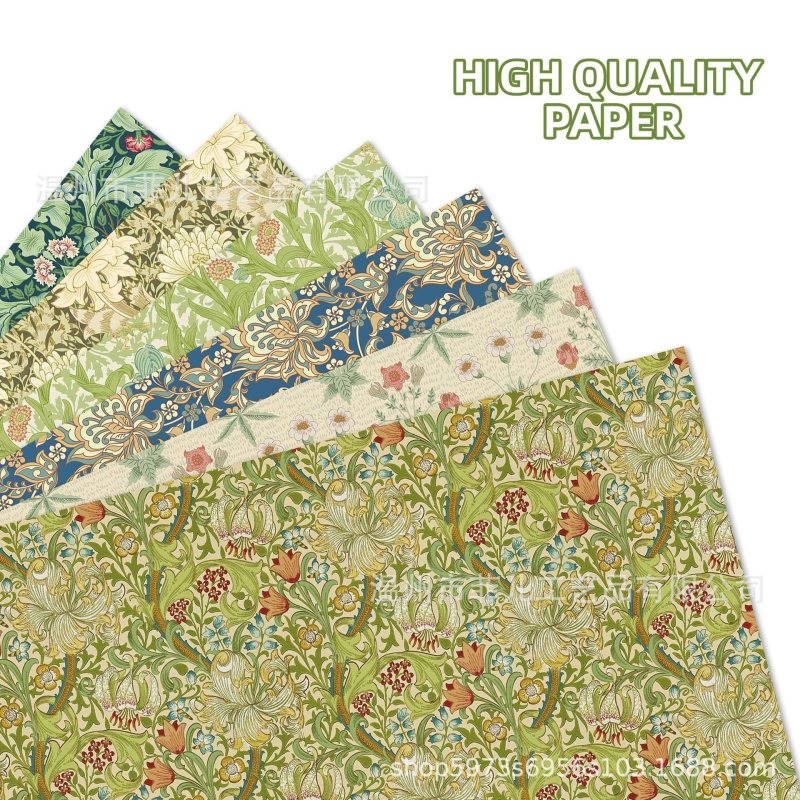 Χαρτί περιτυλίγματος δώρων με ρετρό μοτίο και διακοσμητικά κλήματα — υλικά σύνθετα; κατασκευή ημιχειροκίνητη και ημιμηχανική; για δώρα σε πάρτι; κατάλληλο για ηλικιωμένους, ζευγάρια, συναδέλφους, παιδιά και συμμαθητές