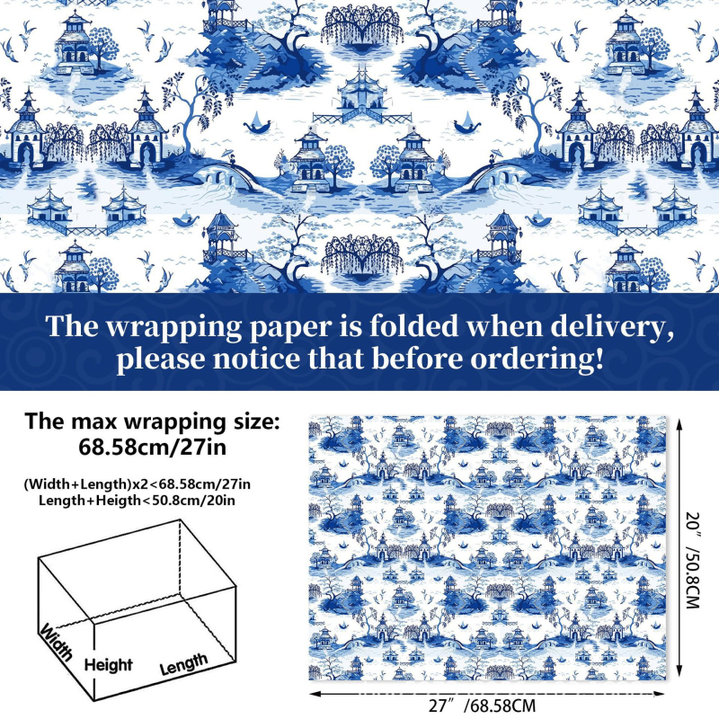 Χαρτί περιτυλίγματος δώρου για διακοσμητικές συσκευασίες – υλικό: σύνθετα υλικά; στυλ: κινεζικό; δεν προορίζεται ως δώρο; άδεια IP: δεν υπάρχει.