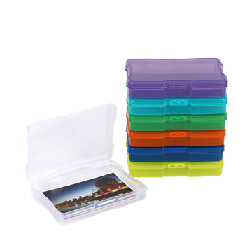 NUANBAI Διπλού-σειρών επιτραπέζιο κουτί αποθήκευσης, PP πλαστικό, χωρητικότητας 2 L, αναδιπλούμενο, με καπάκι και διαμερίσματα