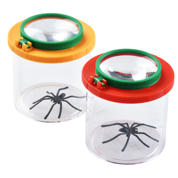 Vabzdžių stebėjimo dėžutė mokiniams – švietėjiškas lauko žaislas su didinamuoju veidrodžiu