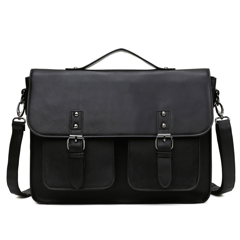 Unisex retro višenamjenska torba s podesivim remenom, PU materijal, za 12-inčni prijenosnik, kapacitet ispod 20 L, ulični stil, ljeto 2023