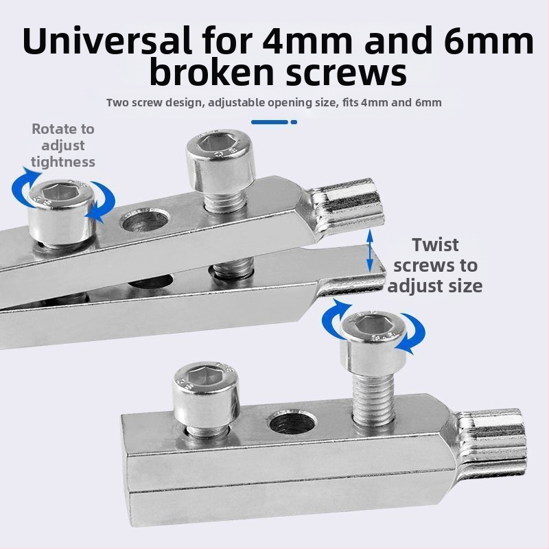 Разширяем инструмент за извличане на счупени резби от ъглов кран – неръждаема стомана; домашен хардуер; Марка: Други