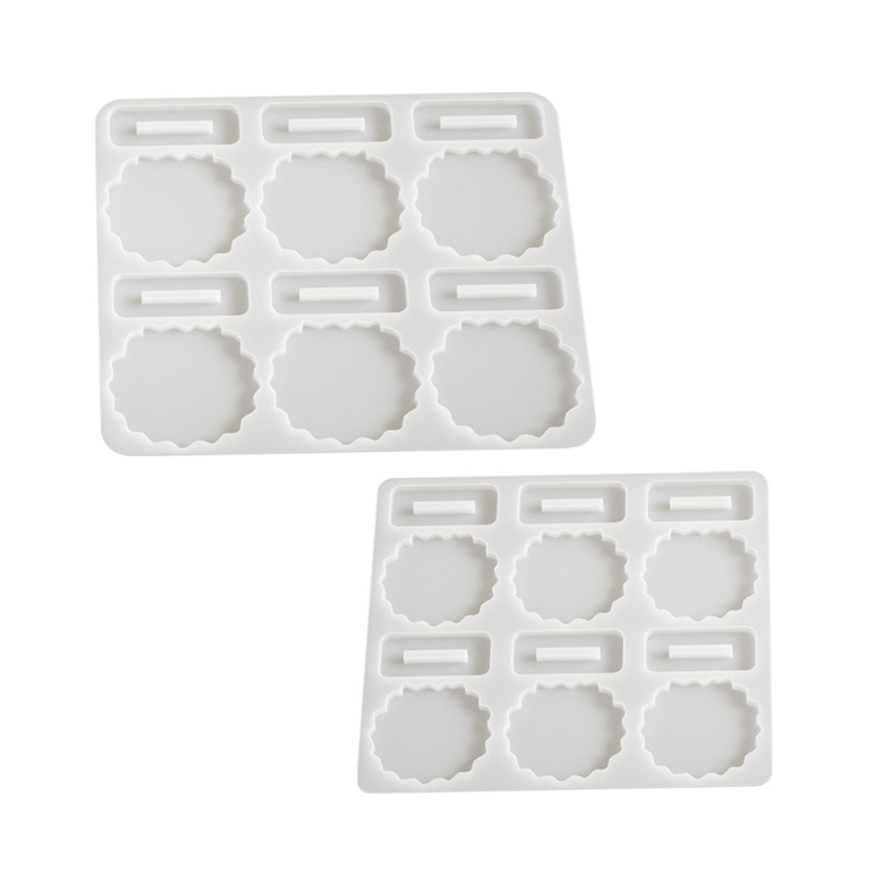 Silikoninė forma epoksidinei rišinei – DIY nuotraukų rėmų papuošalai, netolygus kontūras (Prekės ženklas: Jumpsuit)