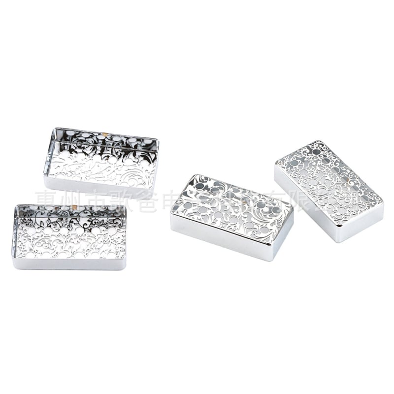 Capac de pickup pentru chitară, capac metalic decorat; modelele GB613/GB614; ambalaj: pungă din plastic