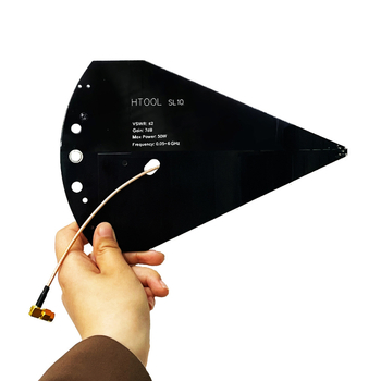SL1050M 6 GHz лог-периодична антена, ръчна насочена, с висок коефициент на усилване, широколентов EMC