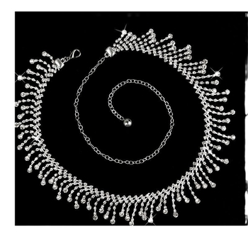 Метална талийна верига, унисекс, модерен стил OL, еднообиколено коланче, за младежи