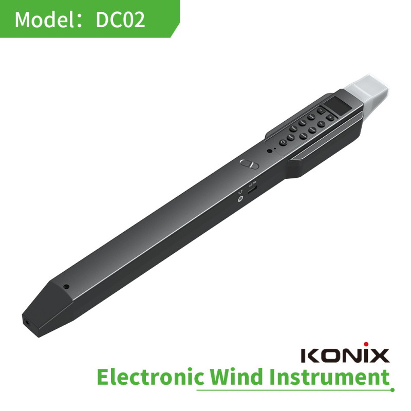 Kehuixing DC02 MIDI ηλεκτρικό πνευστό όργανο, φορητό, χρωματιστό κουτί, καταγωγή Γκουανγκντόνγκ