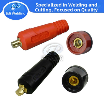 Zavarivački pribor DKJ10-25, europski brzi priključak/utikač Gitty, set od 4 komada