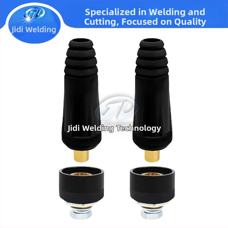 Zavarivački pribor DKJ10-25, europski brzi priključak/utikač Gitty, set od 4 komada