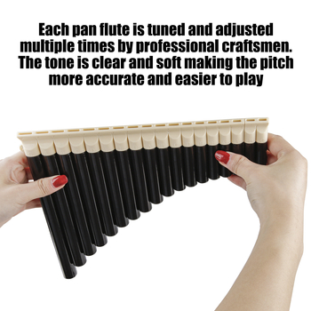 TU0830 18-струйна панфлейта с чанта Oxford за обучение на начинаещи