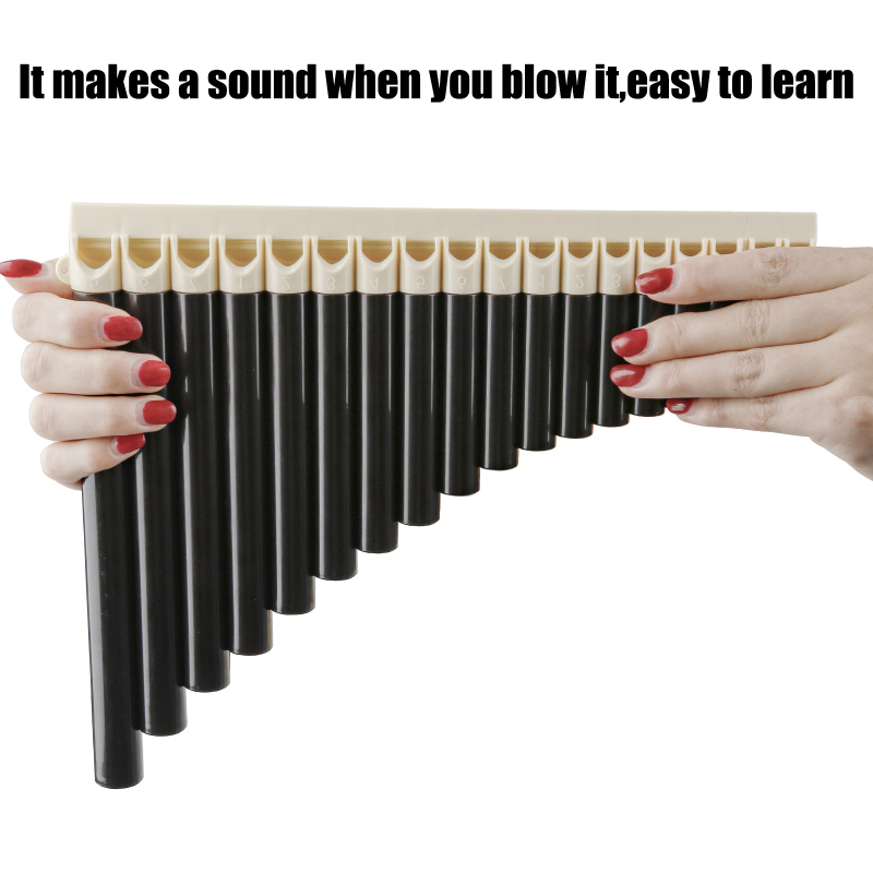 TU0830 18-струйна панфлейта с чанта Oxford за обучение на начинаещи