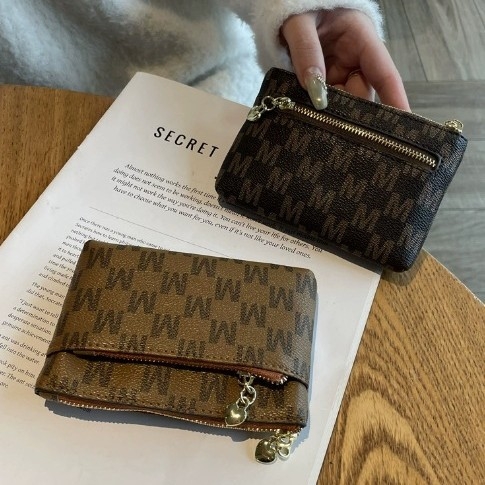 Kortelių laikiklis su akordeon dizainu, raidės spauda, didelė talpa, PVC išorė, poliesterio įdaila