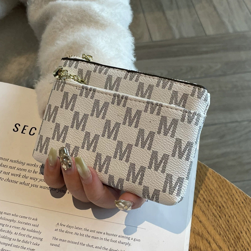 Kortelių laikiklis su akordeon dizainu, raidės spauda, didelė talpa, PVC išorė, poliesterio įdaila