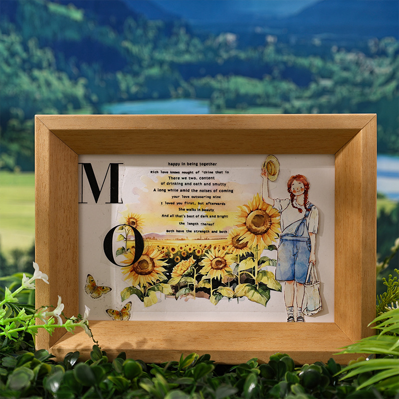 PET juostų rinkinys DIY dienoraščiams - Pastoralinis stilius, Spausdinimas