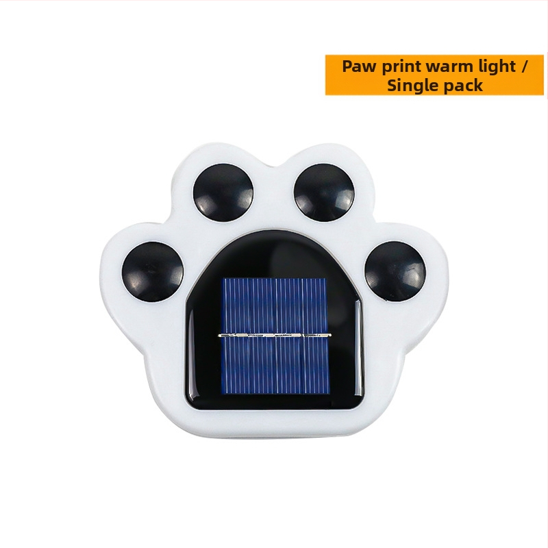 LED solarna podzemna lampica za krajolik, IP65 vodootporna, LED izvor, 5W, 1.2V, 6–12 sati rada, dizajn šapa medvjeda