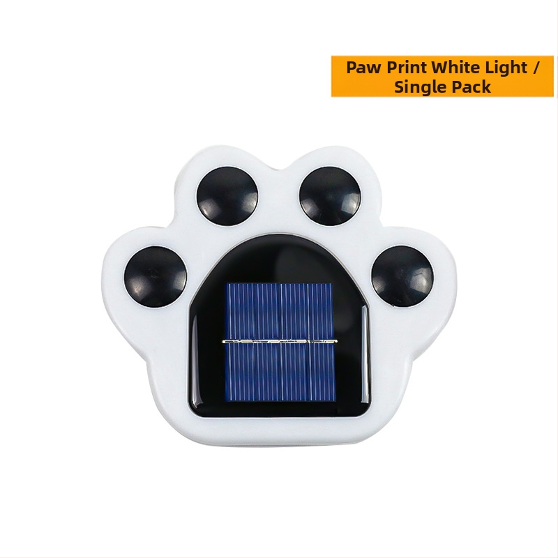 LED solarna podzemna lampica za krajolik, IP65 vodootporna, LED izvor, 5W, 1.2V, 6–12 sati rada, dizajn šapa medvjeda