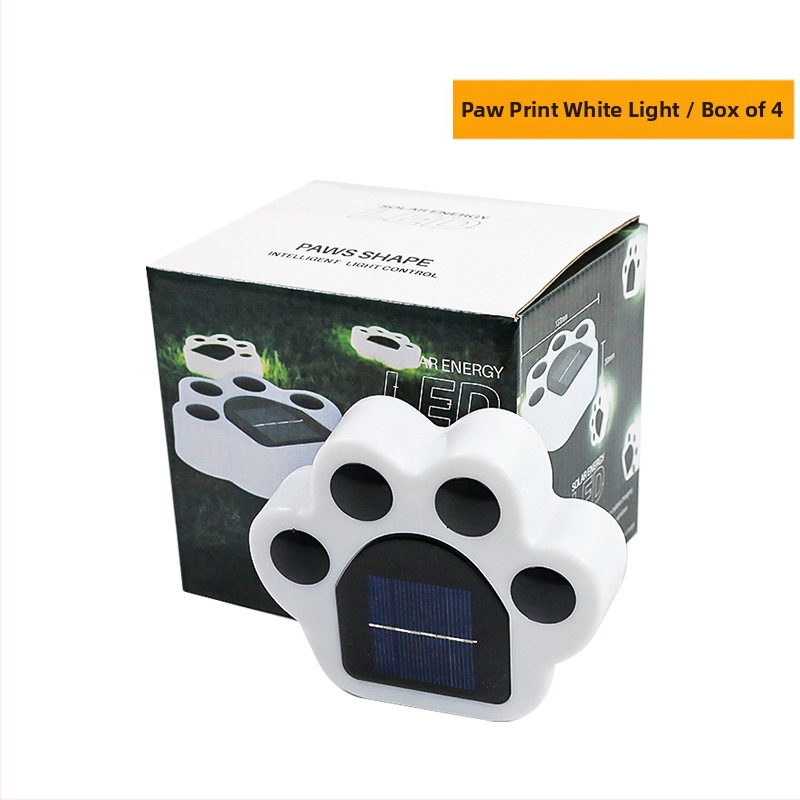 LED solarna podzemna lampica za krajolik, IP65 vodootporna, LED izvor, 5W, 1.2V, 6–12 sati rada, dizajn šapa medvjeda