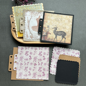 Pravokutni šablon od karbonskog čelika za rezanje i reljef u scrapbooku (materijal: karbonsko čelika; kategorija: geometrijski oblik; stil: moderni minimalistički)
