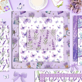 Yishi χαρτόνι φόντου με μοτίβο πεταλούδας για DIY κολάζ και κατασκευή καρτών; Υλικό: συνθετικά υλικά; Τεχνική: ημι-χειροποίητη και ημι-μηχανική; Κατάλληλο για δώρα σε πάρτι