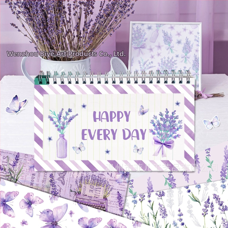 Хартия за фон за DIY колаж и картички с пеперуди — Yishi; Материал: синтетични материали; Техника: полу-ръчна и полу-механична; Подходяща за подаръци на партита