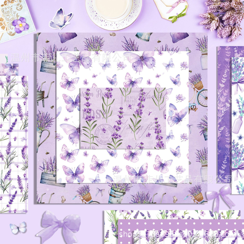 Yishi χαρτόνι φόντου με μοτίβο πεταλούδας για DIY κολάζ και κατασκευή καρτών; Υλικό: συνθετικά υλικά; Τεχνική: ημι-χειροποίητη και ημι-μηχανική; Κατάλληλο για δώρα σε πάρτι