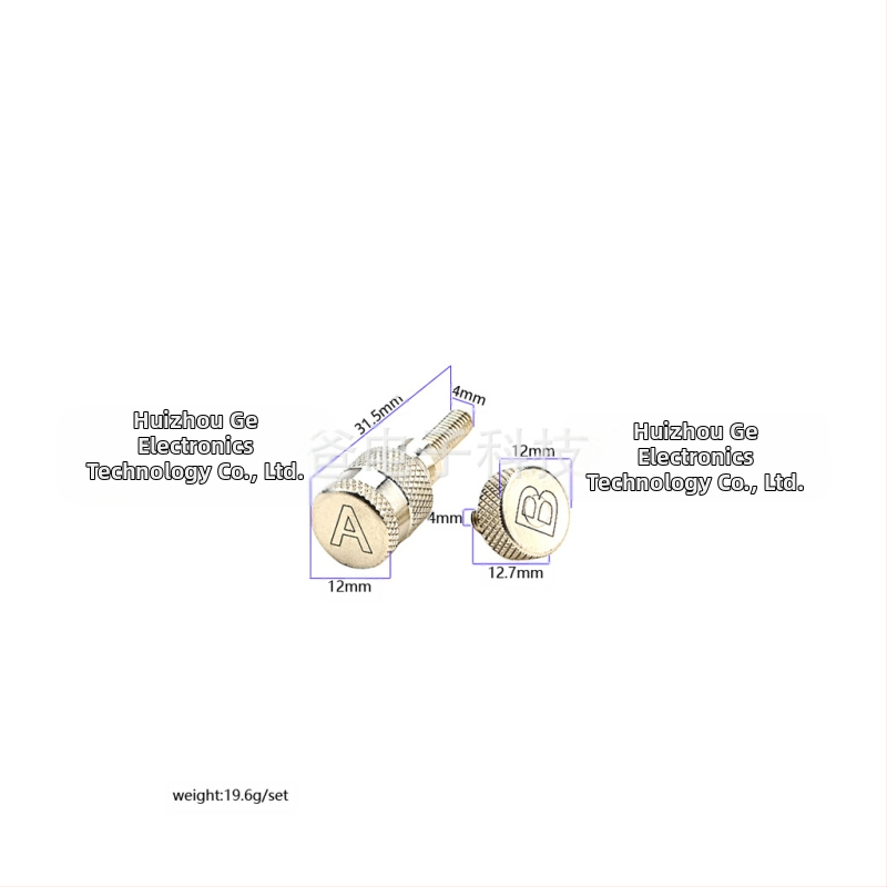 Винт за саксофон с извита шия – метал, модел C801/C802, опаковка в кутия, аксесоар за музикални инструменти