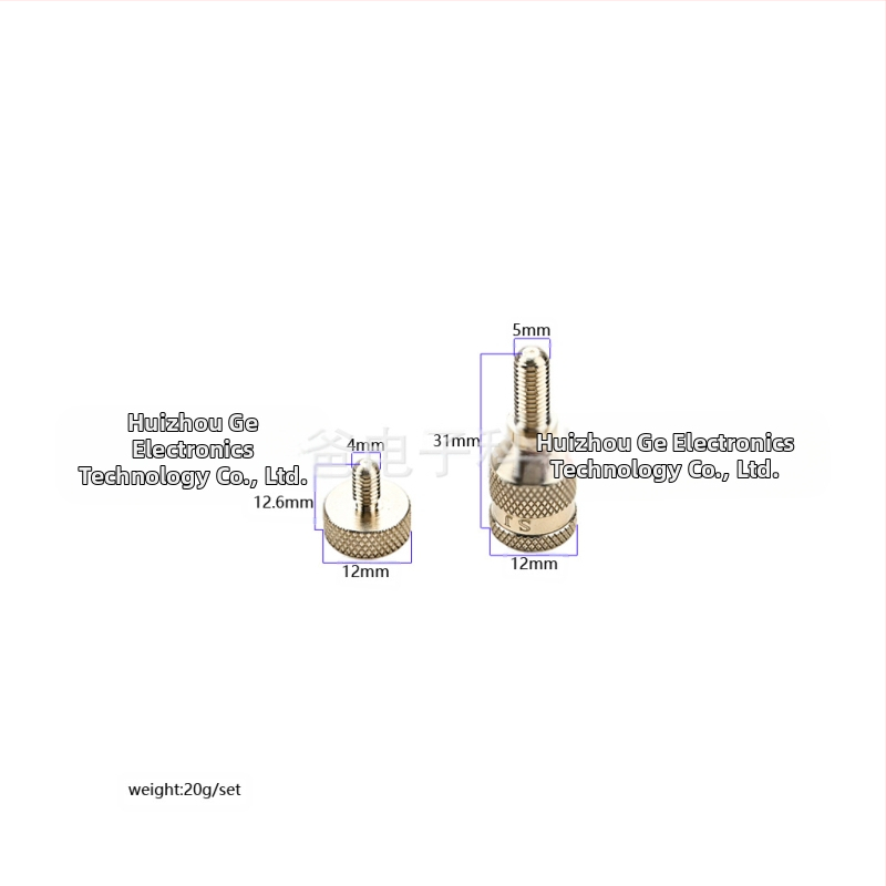 Винт за саксофон с извита шия – метал, модел C801/C802, опаковка в кутия, аксесоар за музикални инструменти