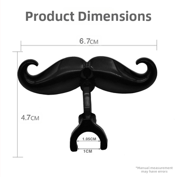 Клип за брада за мундщук на тромпет и тромбон — пластмасов, инжекционно формован, модерен стил