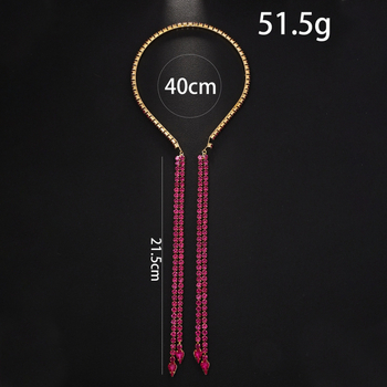 Κεφαλοδέτης με φούντες και κρύσταλλα – γυναικείο μινιμαλιστικό αξεσουάρ μαλλιών (Υλικό: κρύσταλλα; Διαδικασία: ηλεκτροπλατίωση; Λανσάρισμα: Άνοιξη 2025)