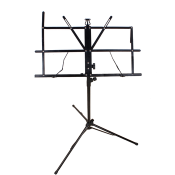Stativ pentru partituri pentru instrumente muzicale, pliabil, construcție din fier, modelele LD315/LD310, include husă impermeabilă