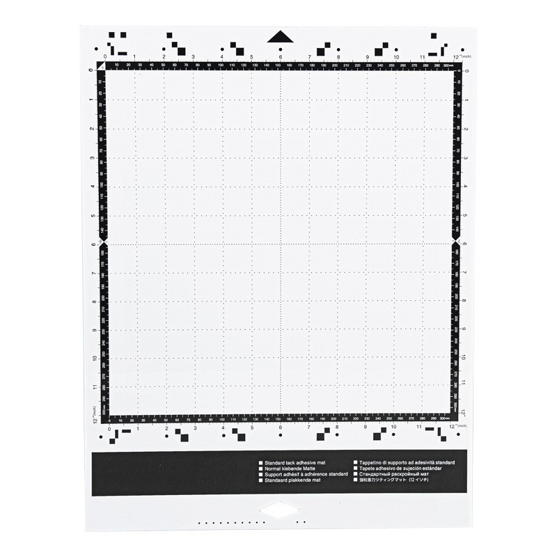 Подложка за рязане с лепило за Brother SDX машина за гравиране — Mori Blue пластмасова, за фиксиране на надписи