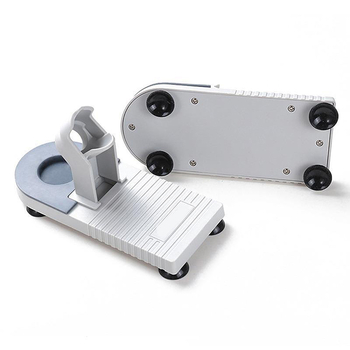 Βάση για πιστόλι κόλλας θερμού τήγματος — πλαστική κατασκευή, εργαλείο φινιρίσματος, ιαπωνικού στυλ, με εκτυπωμένο λογότυπο