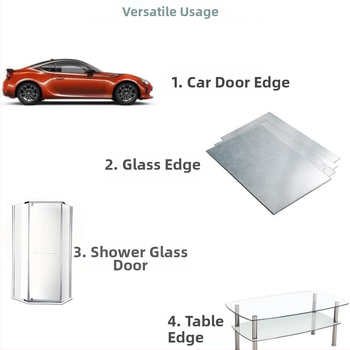 Гумена лента за ръбове Jin qilai — декоративна лента, износоустойчива (Brand: Jin qilai; Scope: decorative strip; Nature: wear-resistant)