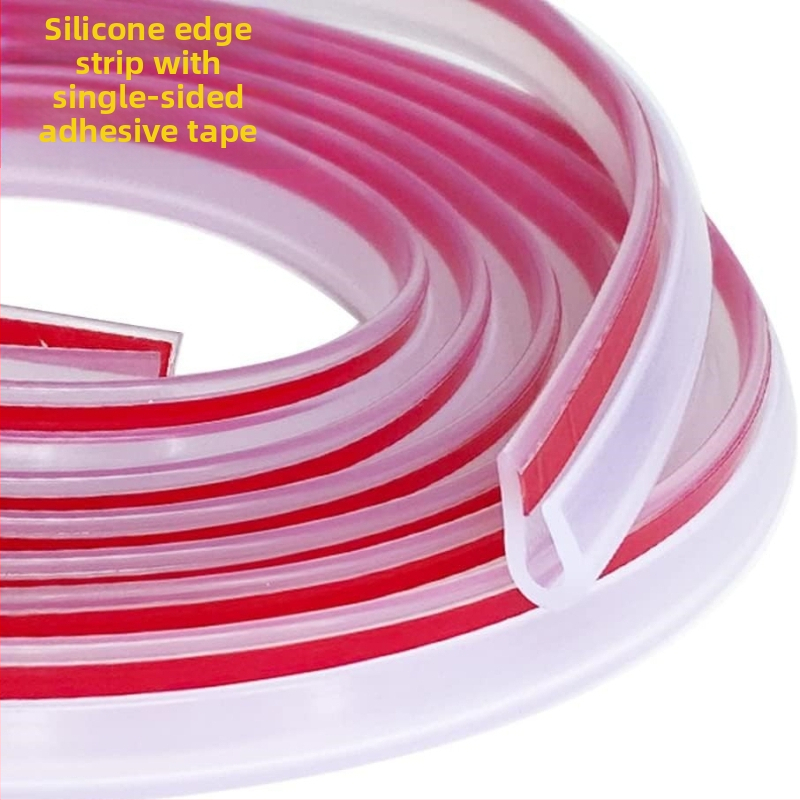 Гумена лента за ръбове Jin qilai — декоративна лента, износоустойчива (Brand: Jin qilai; Scope: decorative strip; Nature: wear-resistant)