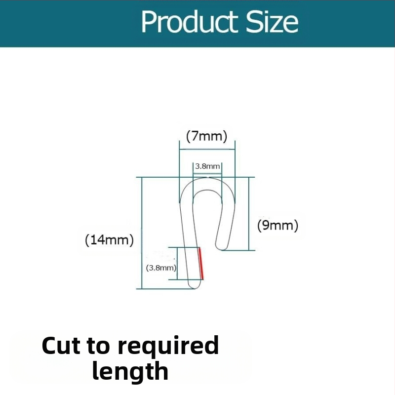 Гумена лента за ръбове Jin qilai — декоративна лента, износоустойчива (Brand: Jin qilai; Scope: decorative strip; Nature: wear-resistant)